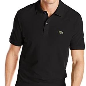Lacoste Mens Classic Pique Slim Fit Short Sleeve Polo Shirt